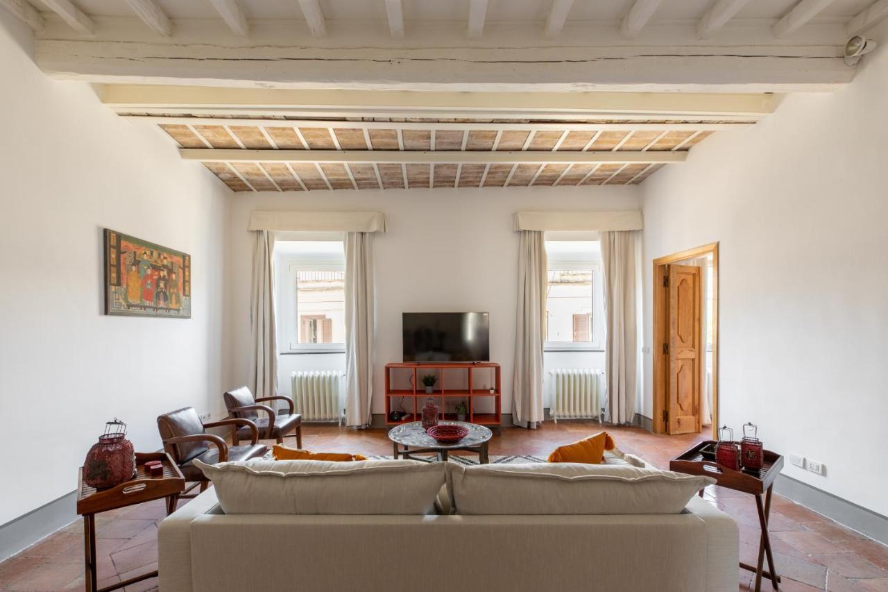 רומא Iflat Campo Dei Fiori Stylish Apartment מראה חיצוני תמונה